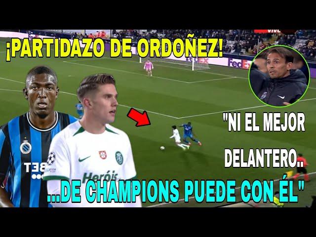  prensa ARGENTINA DESTACA el PARTIDAZO de JOEL ORDÓÑEZ vs Sporting ¡TREMENDO DEFENSA JOEL ORDOÑEZ!