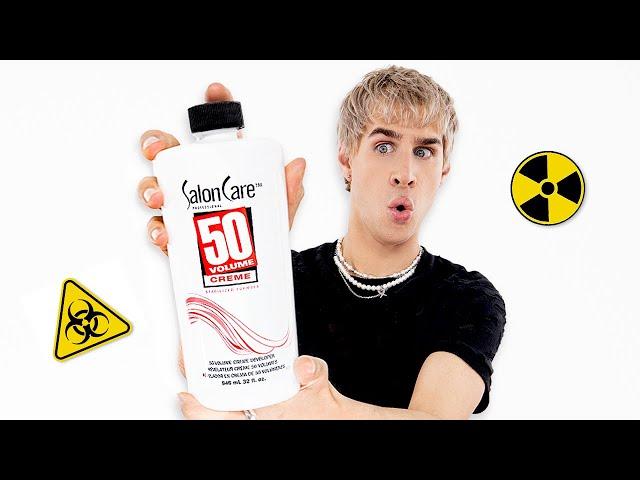 50 volume developer! Will it melt your hair off? Let’s try it.