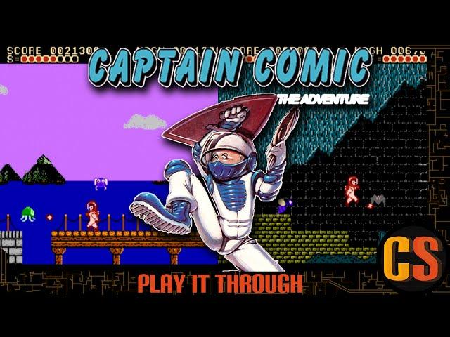 CAPTAIN COMIC - PLAY IT THROUGH