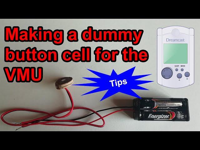 6V Battery Mod for the Dreamcast VMU