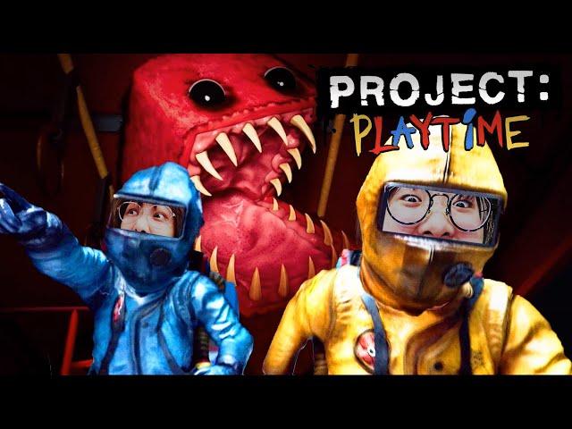 【Project Playtime】不要被恐怖驚嚇箱追到! 多人參加鬼抓人太刺激了![NyoNyo妞妞日常實況]