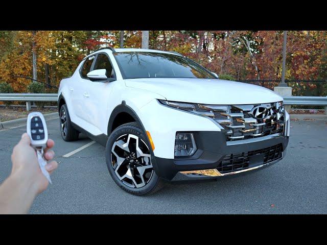 2022 Hyundai Santa Cruz Limited AWD: Start Up, Walkaround, POV, Test Drive and Review