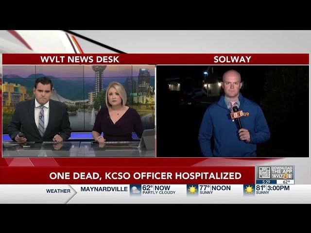 One dead, Knox deputy seriously wounded, officials say
