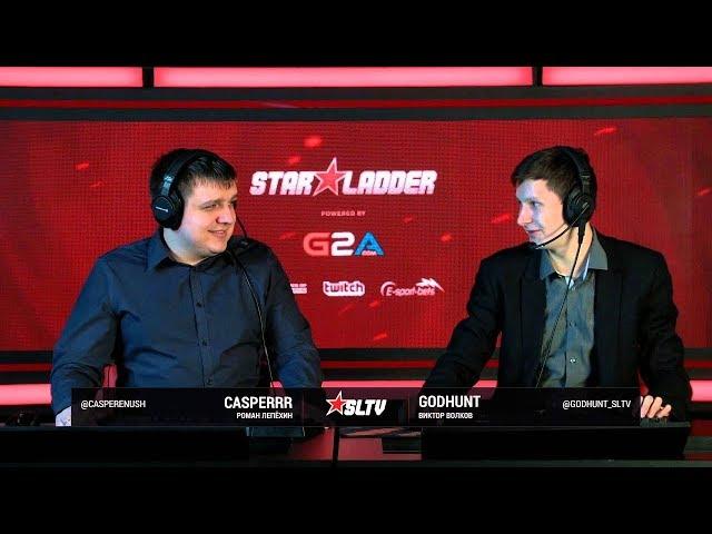 Каспер и Годхант (GodHunt and Casper). Navi vs Hellraisers №2 - StarSeries DotA 2