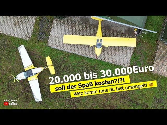 Flugzeug fliegen ist teuer!‍