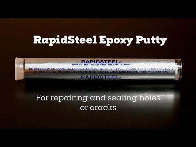 How to Repair Holes and Cracks with RapidSteel Epoxy Putty