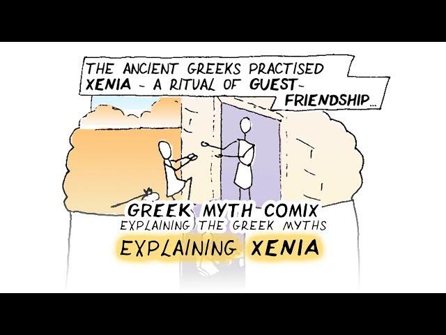 What is XENIA? Greek Myth Comix explaining Homeric literature