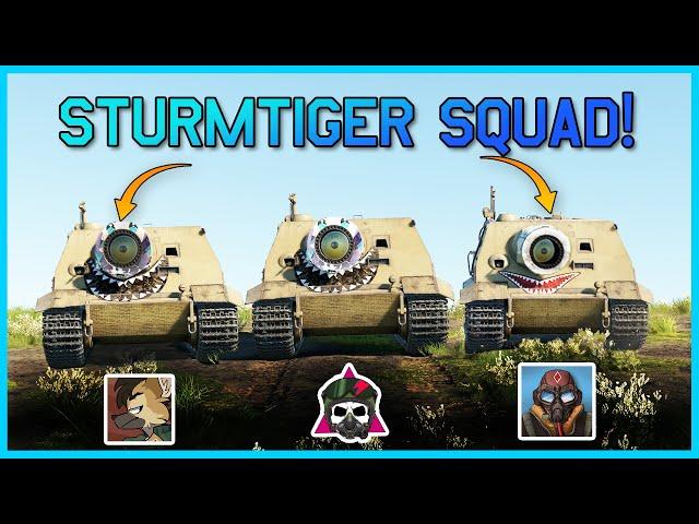 38cm Sturmtiger Rocket Artillery Squad! War Thunder  @OddBawZ @PhlyDaily @Spookston