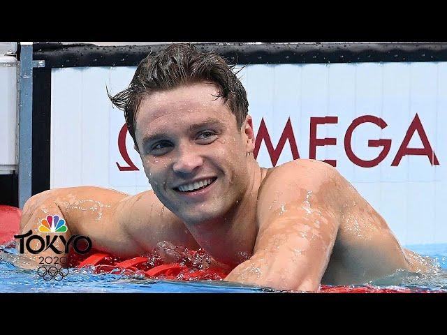 Bobby Finke claims 800m free gold with breathtaking final sprint | Tokyo Olympics | NBC Sports