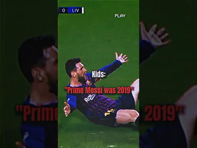 Prime messi 