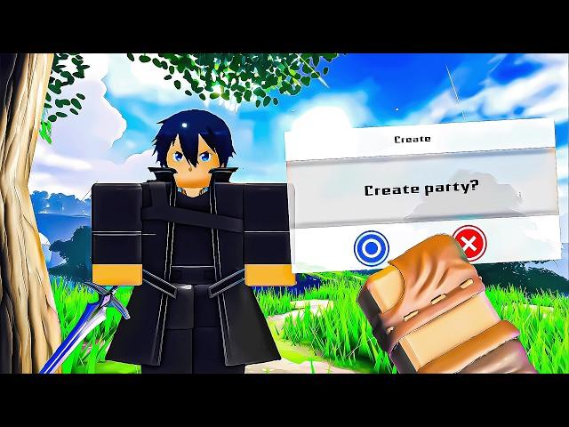 Is This The FIRST REAL Roblox Sword Art Online Game!?