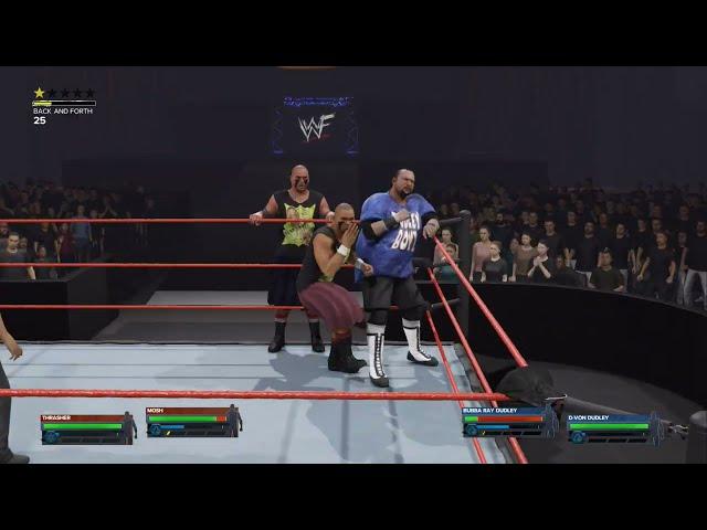 WWE 2K24 - The Dudley Boyz vs. The Headbangers | WWF Heat (1999)