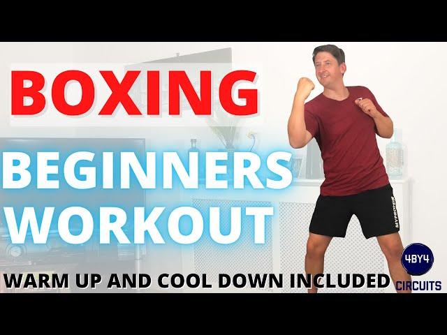 BOXING WORKOUT AT HOME NO EQUIPMENT FOR BEGINNERS | OVER 50