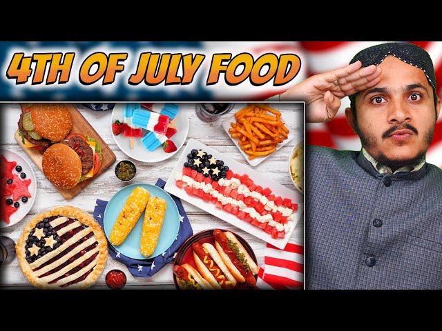 Tribal People Try American Independence Day Dishes | Tribal People Try 4th of July Dishes