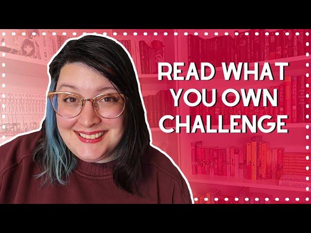 Read What You Own Reading Challenge | 2023 Reading Challenge to shrink your unread books