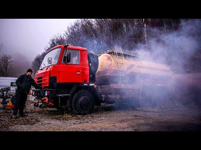 Tatra 815 V10 - Cold Start After 5 Years + Test Drive