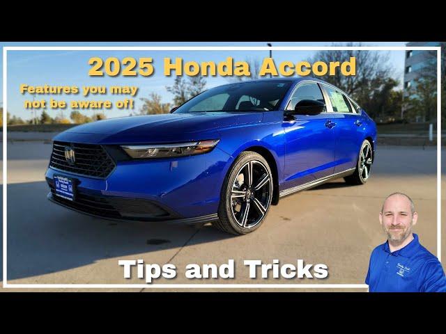 2025 Honda Accord Tips and Tricks | Unlock Hidden Features