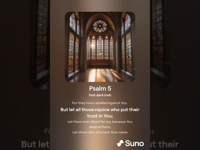 Psalm 5 (NKJV) (Pirate Metal Style)