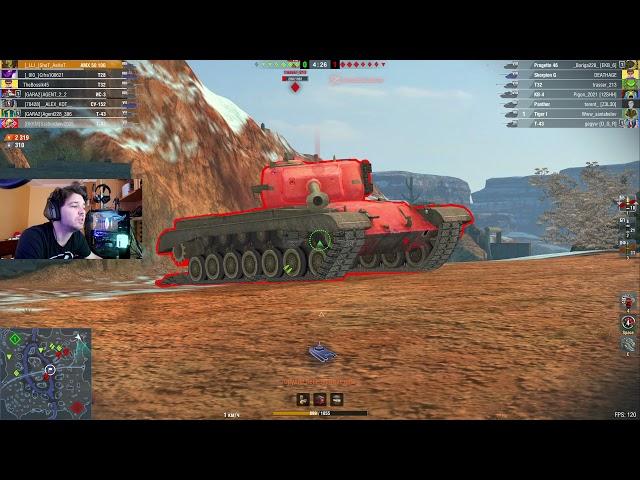 7К УРОНА И 7 ФРАГОВ ● ГЕНИАЛЬНАЯ ТАКТИКА ОТ AMX 50 100 ● WoT Blitz