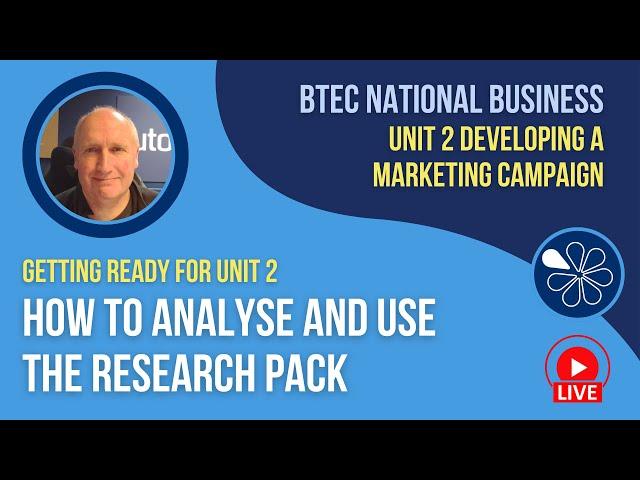 How To Analyse the Research Pack | BTEC National Business Unit 2