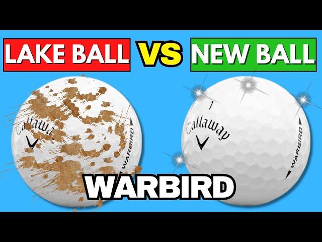 Cutting Open Callaway New Ball vs Lake Golf Ball - What’s Inside?