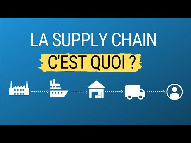 C'est quoi la Supply Chain : Définition Simple