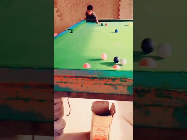 Snooker tricks shots by Arfan Khan.