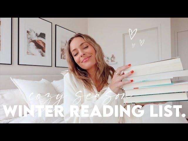 Winter READING LIST  (2023) | warm reads to comfort your soul this holiday season