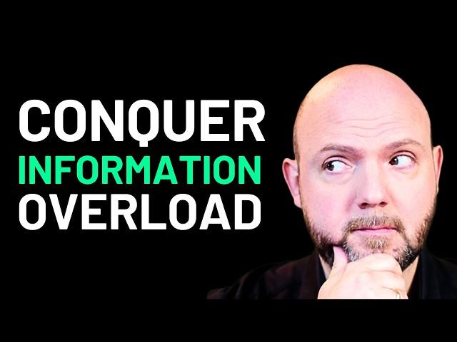 Master Information Overload With These 3 Simple Steps!