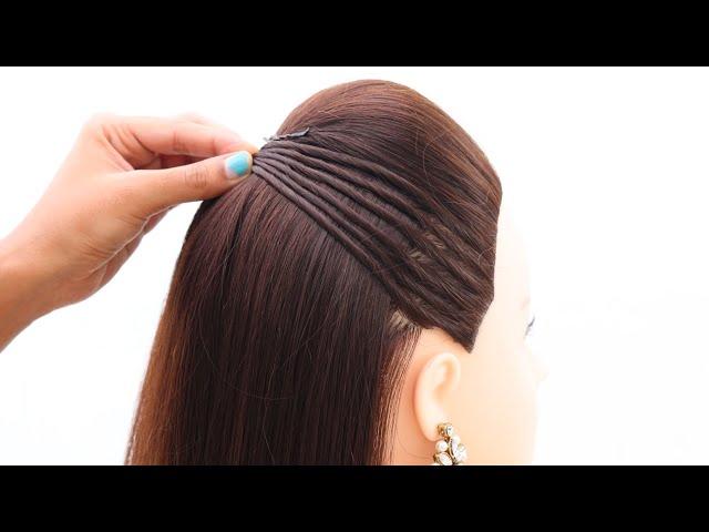 4 simple trendy hairstyles for girls - open hair hairstyle