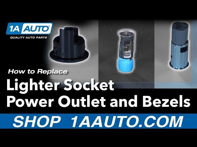 How to Replace Lighter Socket Outlet Bezels 98-15 Dodge Ram