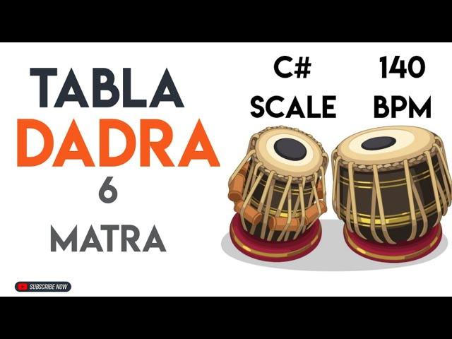 Dadra Taal Tabla Loop | C# | 140 Bpm | #muzzico