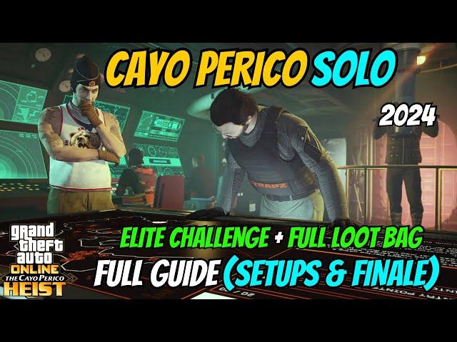 Cayo Perico Heist SOLO Full Guide ! BEST Way To Do Cayo Perico Heist SOLO GTA Online 2024