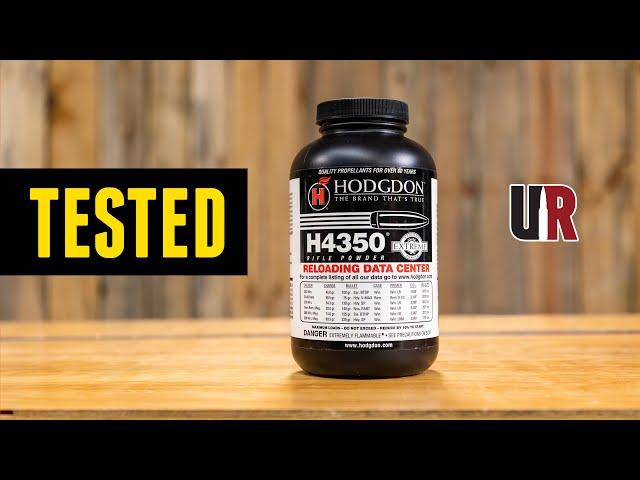 TESTED: Hodgdon H4350 Powder