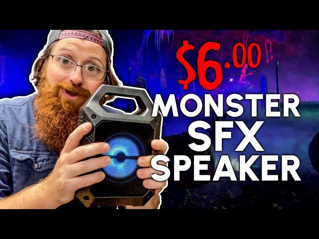 Speaker for DIY Halloween Prop CHEAP!