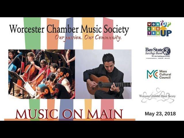 Music on Main Montage -- May 2018 -- Worcester Chamber Music Society