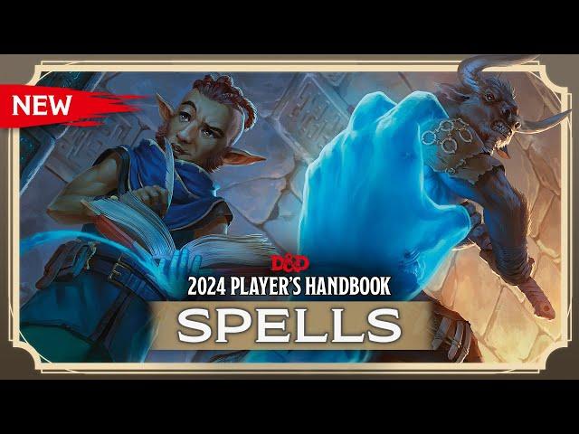 New Spells | 2024 Player's Handbook | D&D