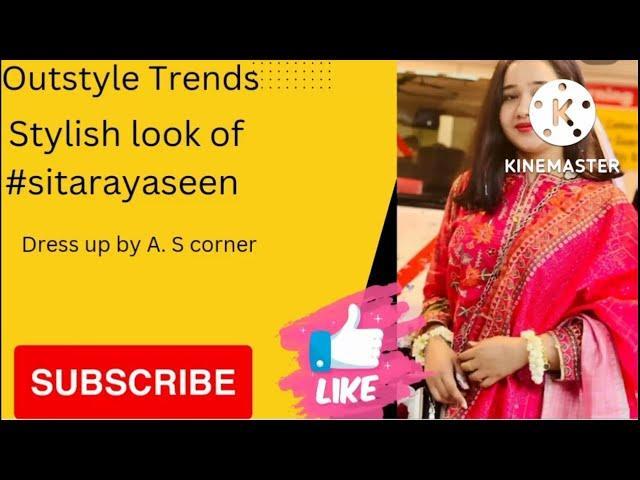 Beautiful stylish trendy stitched dresses of A. S corner dress up by #sitarayaseen @sitarayaseensana