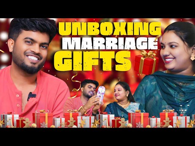 ನಿಮ್ಮ ಮನೆಯ ಹೆಣ್ಣುಮಕ್ಕಳೆಲ್ಲ miss India ನಾ | Unboxing Marriage Gift boxes | Madhu Vlogs | Jyothi