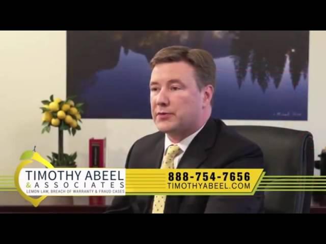 NJ Lemon Law Lawyer - Timothy Abeel