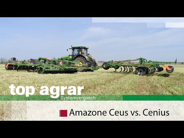 Comparison of cultivator and disc harrow combination, top agrar system comparison