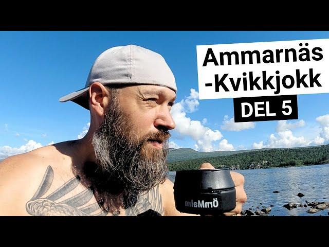 KUNGSLEDEN - Fjällvandring från Ammarnäs till Kvikkjokk DEL 5/12 [Vilodag i stuga i Adolfström]