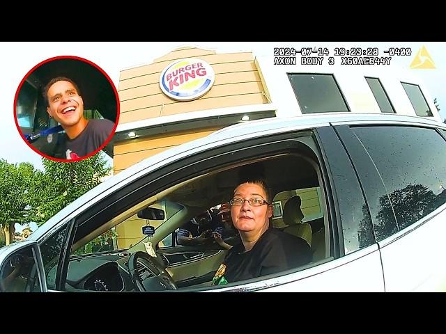 Burger King Worker Picks the Worst Day to Get Drunk at Work