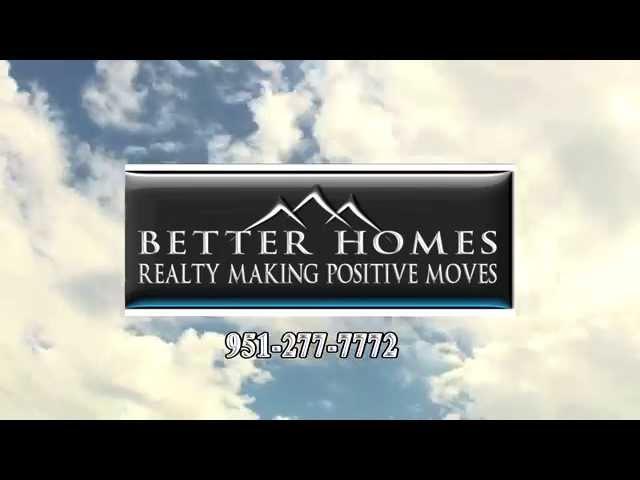 Better Homes SoCal Corona Temescal Valley Riverside Real Estate Sales Buying