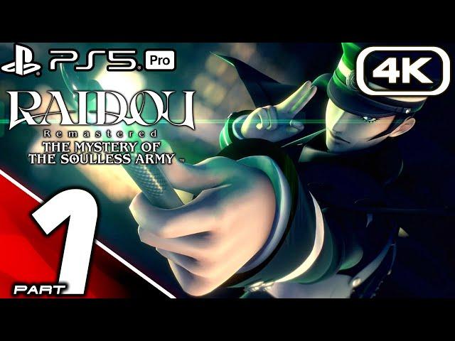 RAIDOU REMASTERED Gameplay Walkthrough Part 1 (4K 60FPS PS5 PRO) No Commentary