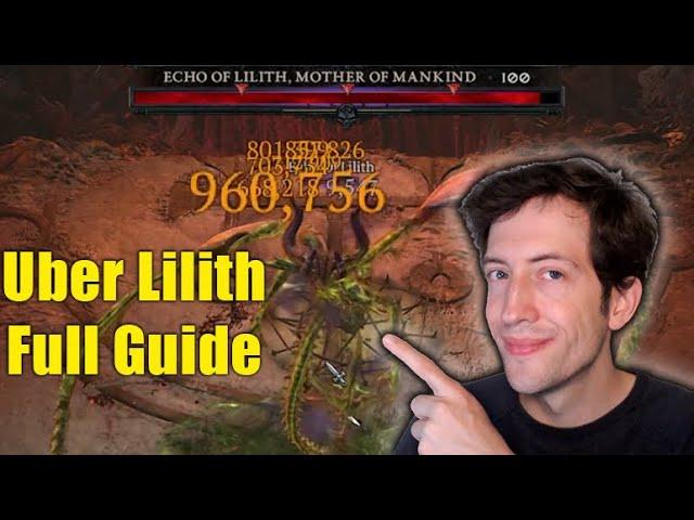 Diablo 4 - How to beat Uber Lilith - In-Depth Mechanics Guide, Tips & Tricks