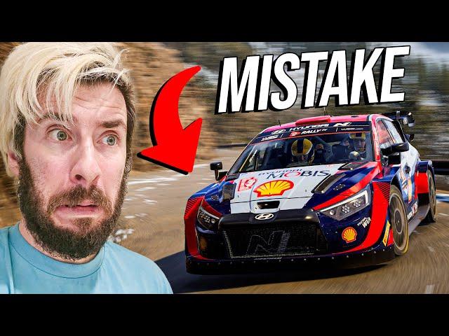 I Entered The Official WRC Monte Carlo Rally...It Didn't Go Well.