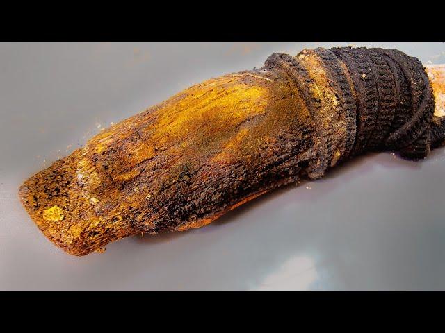 Restoration of Rusty TURKISH Dagger - Rare Dwarf Dagger