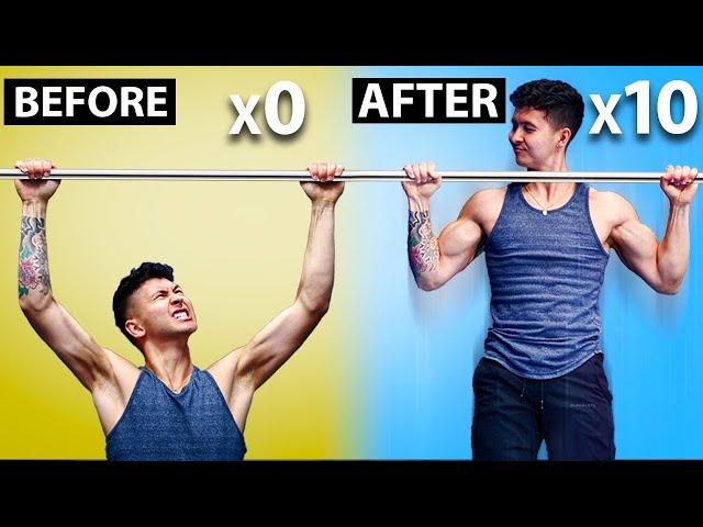 Go From 0 to 10 Pull-Ups In A Row (FAST!)