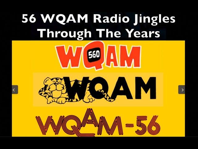 WQAM 560 Miami - WQAM Jingle Montage - 1950s 1990s